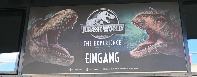 Jurassic World München: Wenn der Raptor Männchen macht