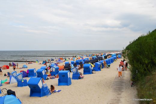 Blick von der Seebrücke